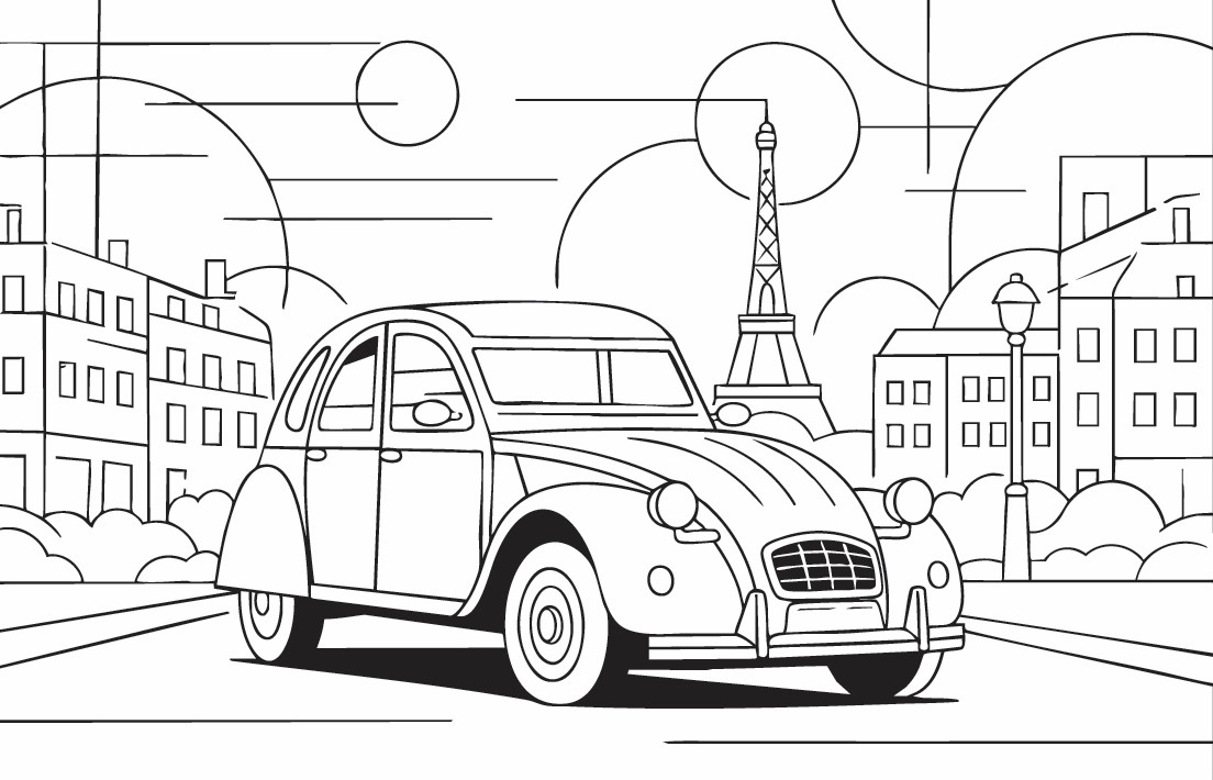 Paris featured illustration